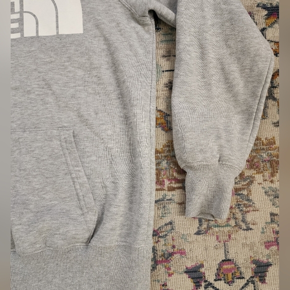 The North Face Women Grey Pullover Hoodie Sweatershirt Long Sleeve Top, sz XS - Picture 6 of 15